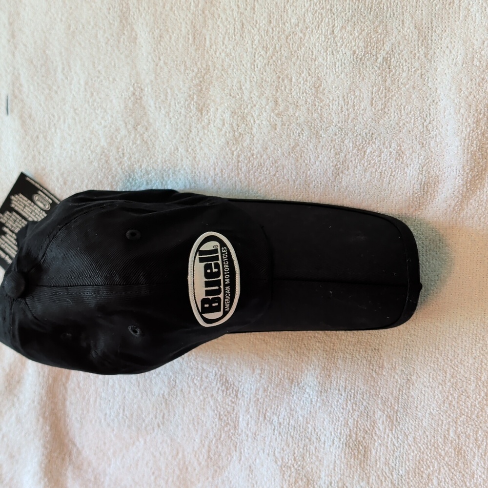 Buell Black Foldable Brim Cap - Men Accessories - Picture 8 of 8